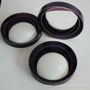 VIS 0° Coated edge-inked Plano-Concave (PCV) Lenses